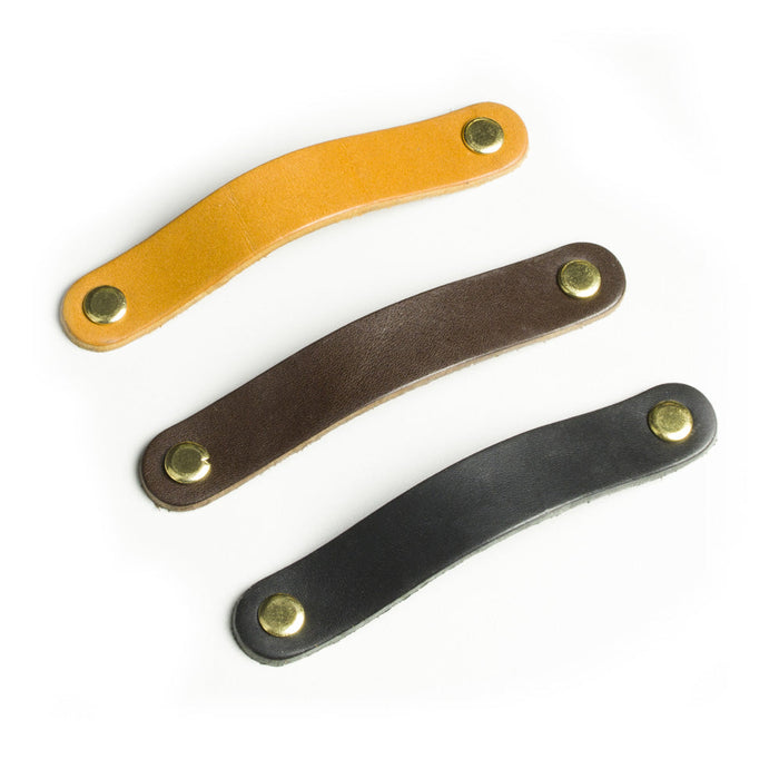 Leather handle rounded 96mm - 128mm (2) – Furnica