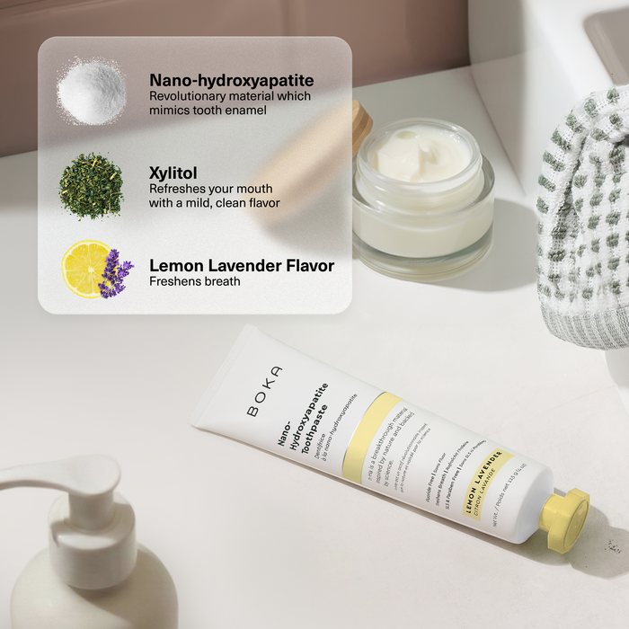 Lemon Lavender Nano-hydroxyapatite Toothpaste
