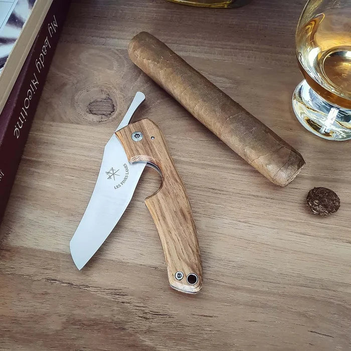 Les Fines Lames Cigar Cutter Le Petit Barrel Series Bourbon - CC0201113