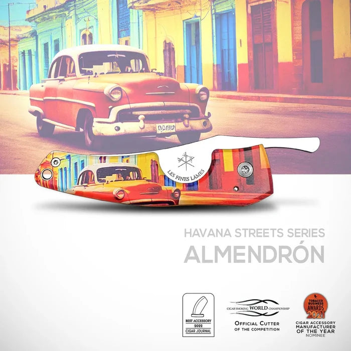 Les Fines Lames Cigar Cutter Le Petit Havana Streets Series Almendrón - CC0212005