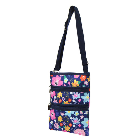 Lilac Floral NGIL Messenger Hipster Bag