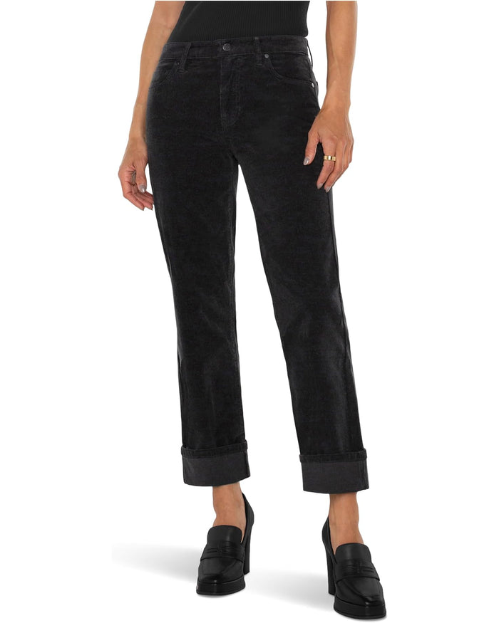 Liverpool - Corduroy Marley Girlfriend Cuffed Pants
