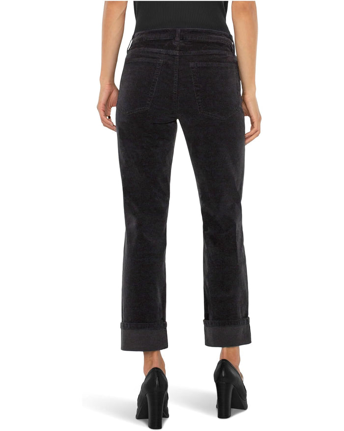 Liverpool - Corduroy Marley Girlfriend Cuffed Pants