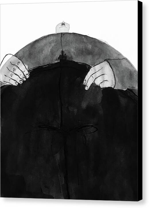 Looming Figure - Canvas Print