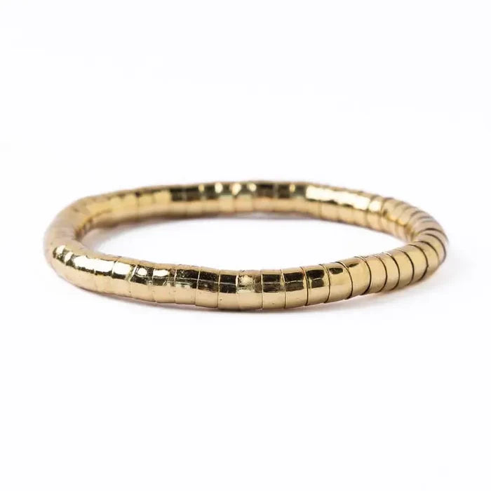 Lucille Round Bracelet in Gold