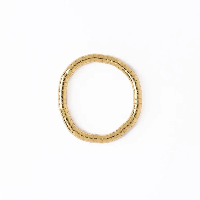 Lucille Round Bracelet in Gold