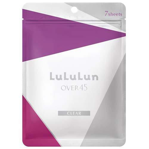 Lululun OVER45 Iris Blue Clear Face Mask - 7 sheets