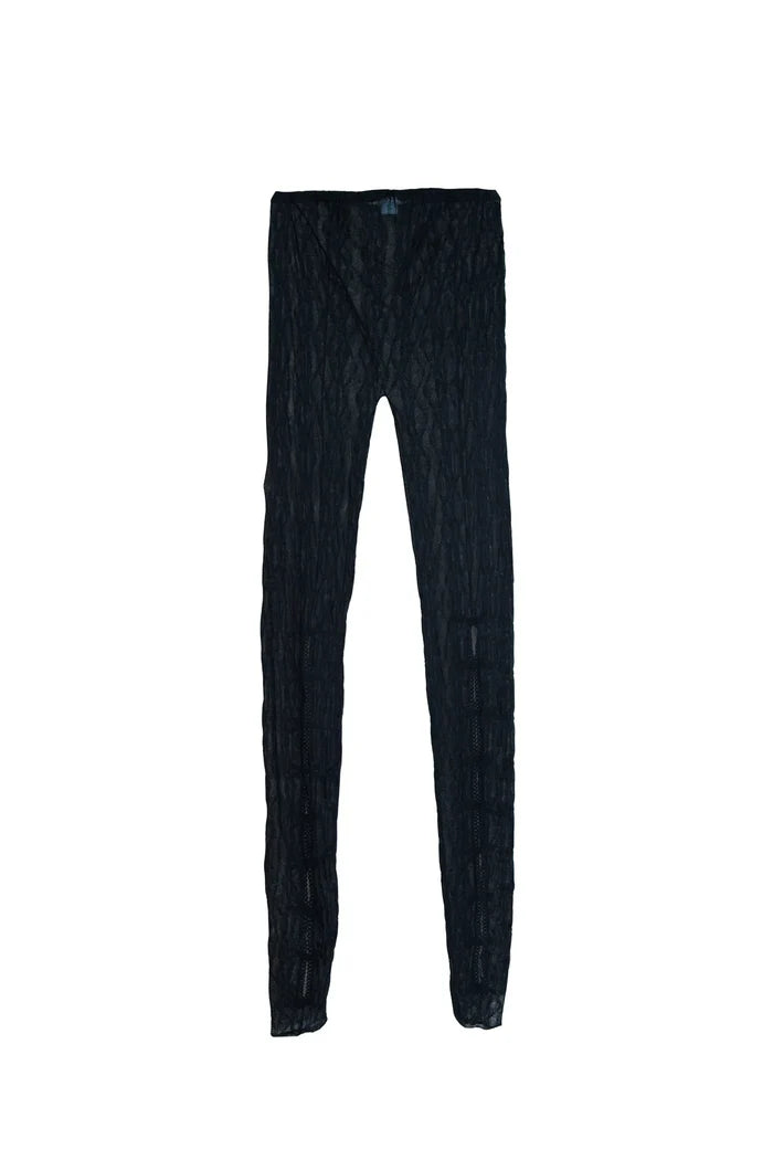 Mariposa Bow Tights in Night