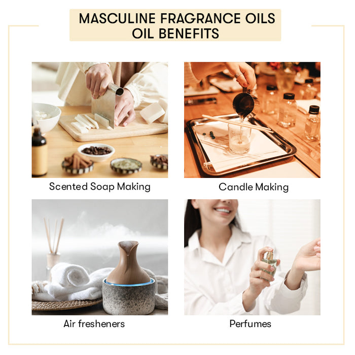 Masculine Fragrance Oils benefits