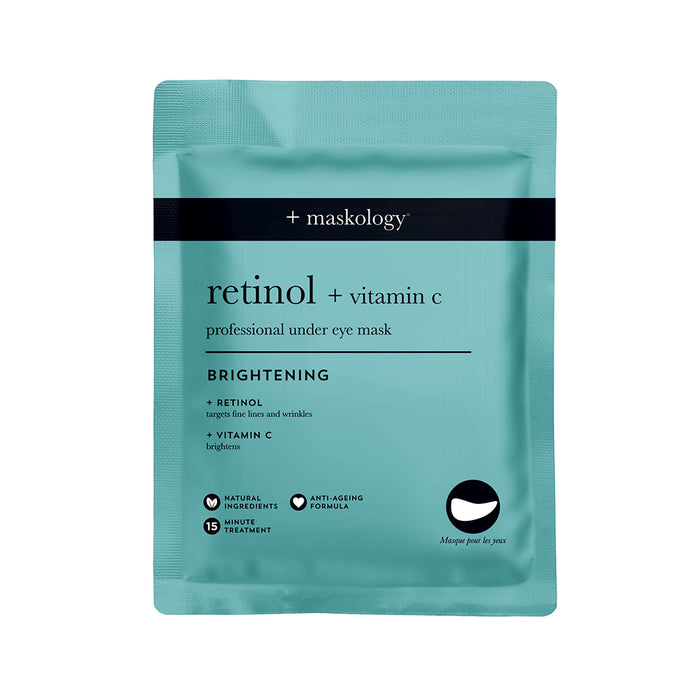 Maskology Retinol + Vitamin C Professional Under Eye Mask - 22ml