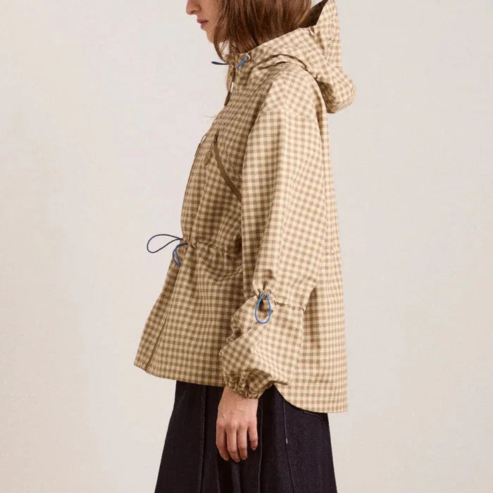 Matilda Raincoat in Gingham