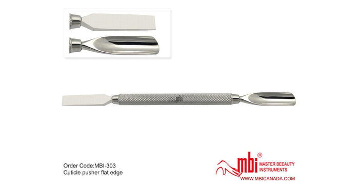 MBI Cuticle Pusher Flat Edge (Flat/Flat)