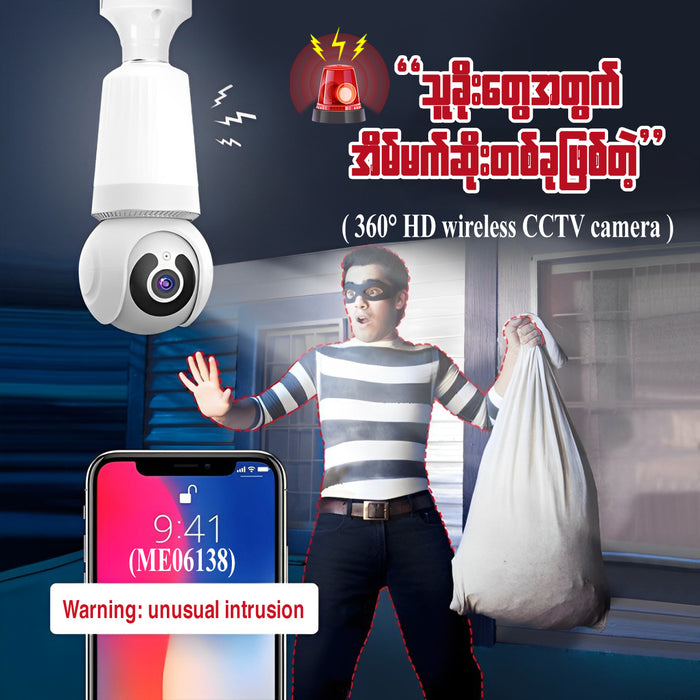 ME06138 360° HD wireless CCTV camera