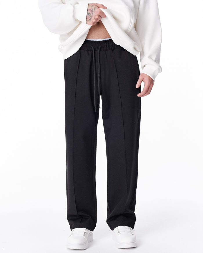 Men's Loose Fit Sweatpants in Black (3)