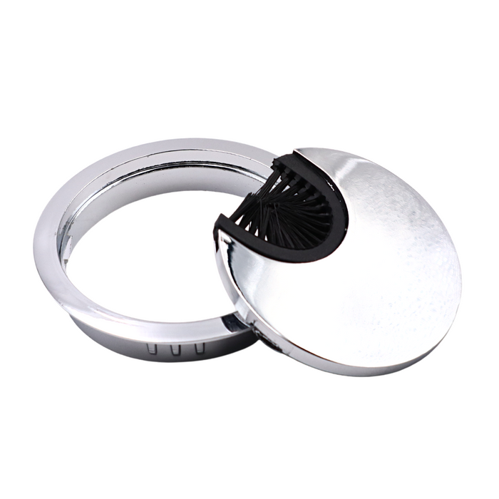 Metal Desk Grommet 2-3/8 inch - Chrome (2) – Furnica