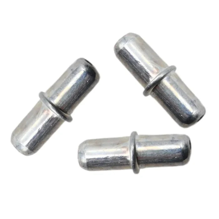 Metal Shelf Brackets 3/16 inch (5 mm) Zinc Plated - 40 Pack