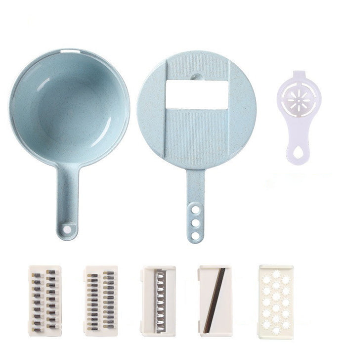 MH03199 တစ်မျိုးတည်းနဲ့ဘက်စုံသုံး Multi function Vegetable Cutter လေး