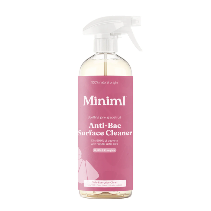 Miniml Anti-Bac Surface Cleaner Uplifting Pink Grapefruit 750ml