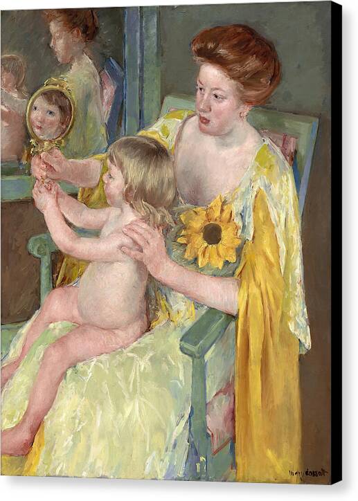 Mother and Child 2 - Canvas Print