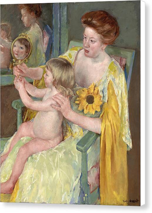 Mother and Child 2 - Canvas Print