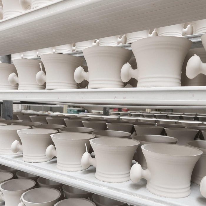 Muhle White Porcelain Shaving Mug With Handle