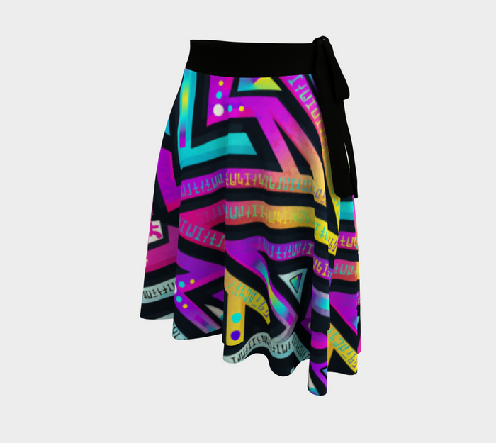 Mystic Mandala Wrap Skirt