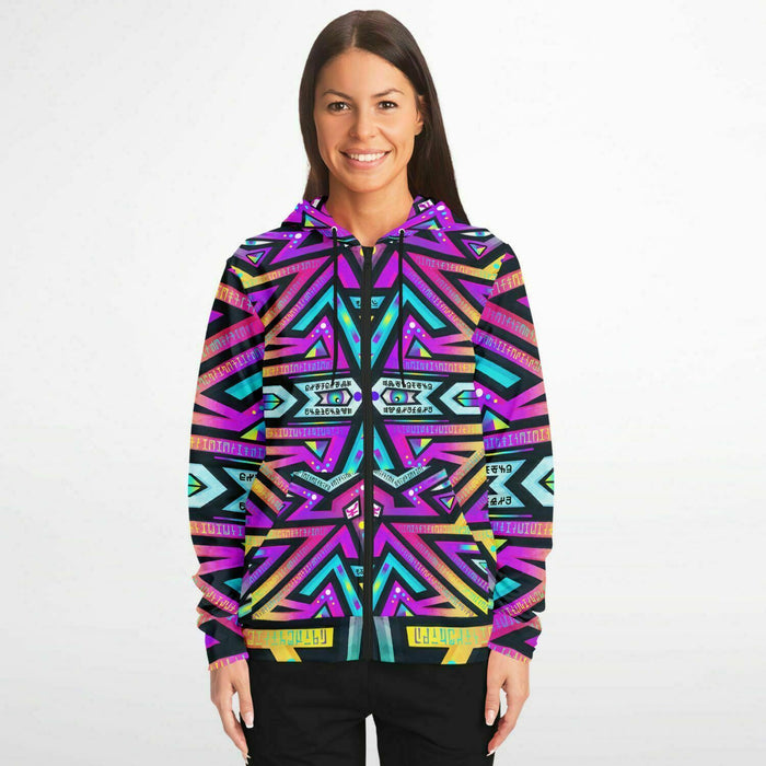 Mystic Mandala | Zip-Up Hoodie