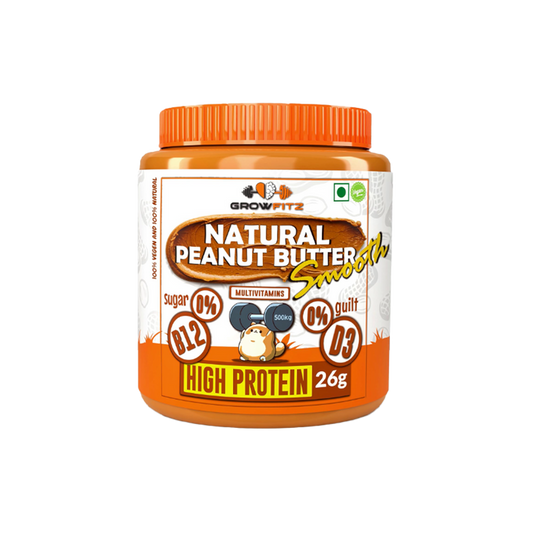 Natural Smooth Peanut Butter | 26g Protein | 800g