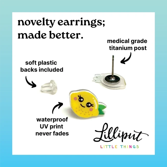 *NEW* Lilliput Little Things Earrings - Pumpkin Pie