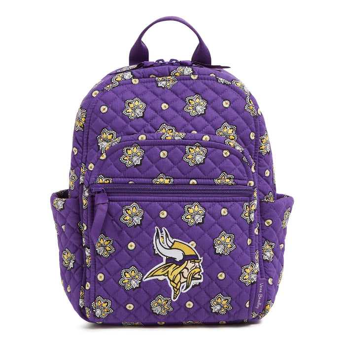 NFL Small Backpack-Minnesota Vikings Bandana-Image 1-Vera Bradley