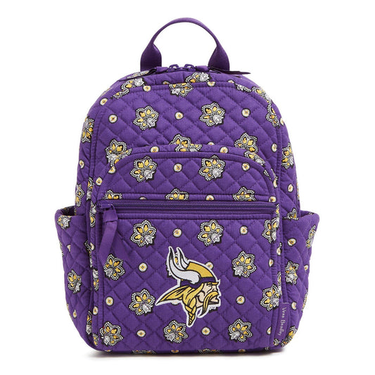 NFL Small Backpack-Minnesota Vikings Bandana-Image 1-Vera Bradley