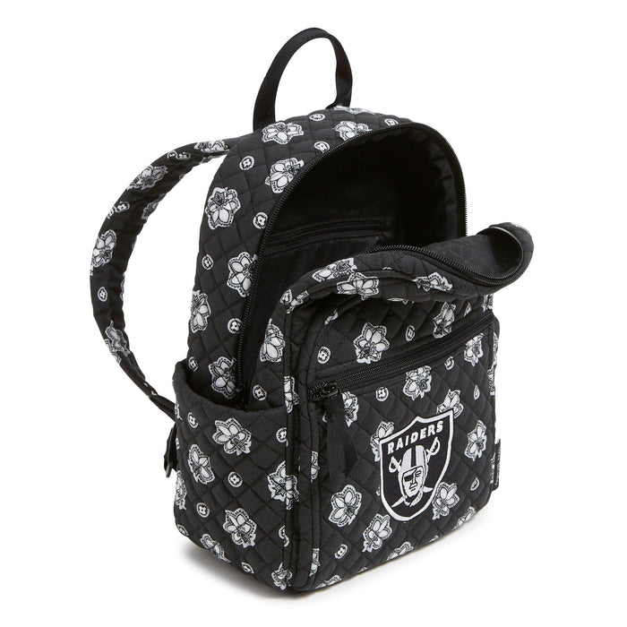 NFL Small Backpack-Las Vegas Raiders Bandana-Image 3-Vera Bradley