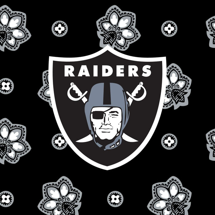 NFL Small Backpack-Las Vegas Raiders Bandana-Image 4-Vera Bradley