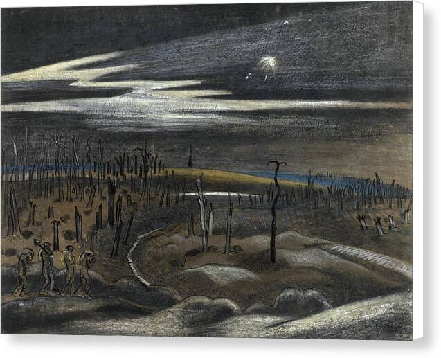 Nightfall, Zillebeke District - Canvas Print