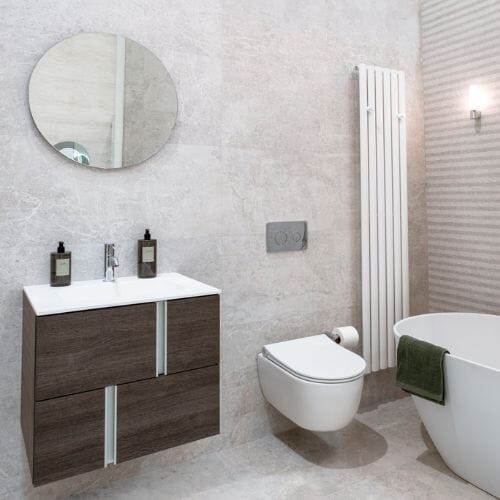 Noir Caliza 45X120 Tile Porcelanosa
