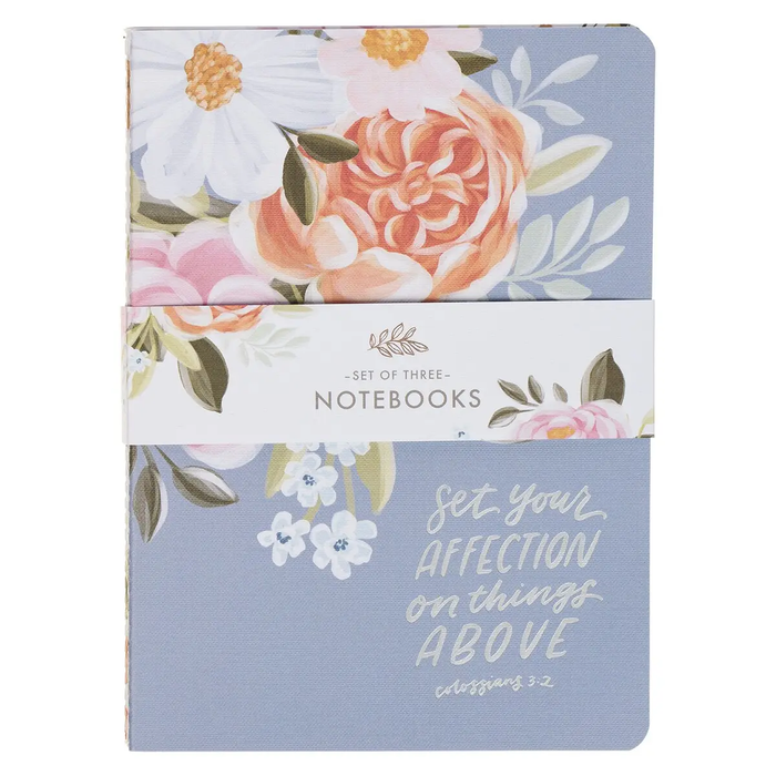 Notebook Set 3pc Lg Floral Set Your Affection Col. 3:2