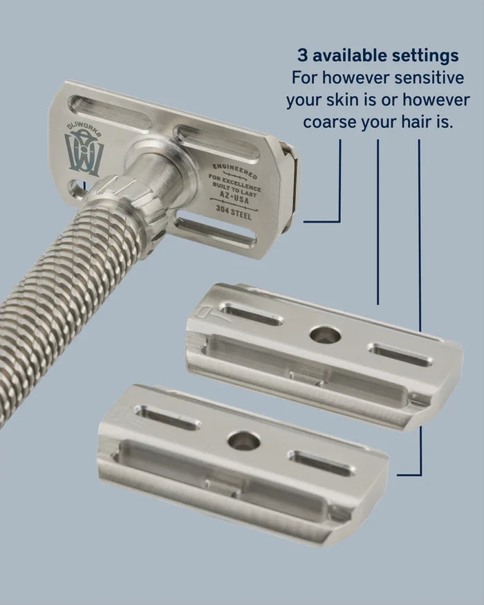 Oliworks | M3teorite-Stainless Steel Razor