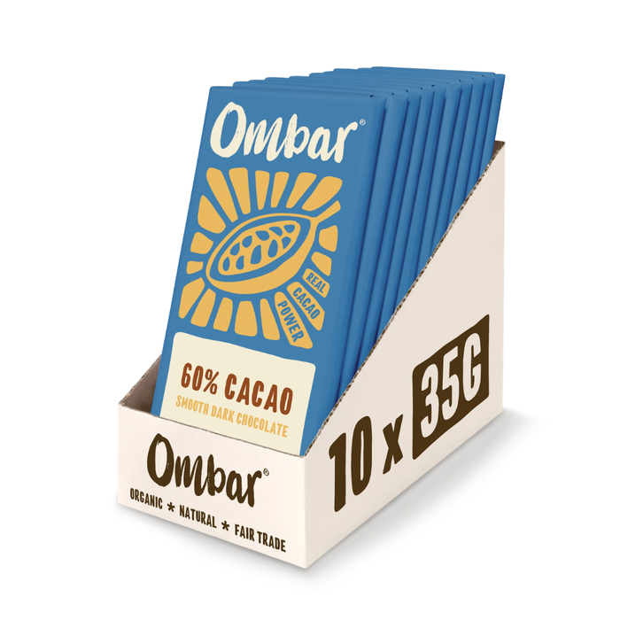 Ombar 60% Cacao Smooth Dark Chocolate 35g