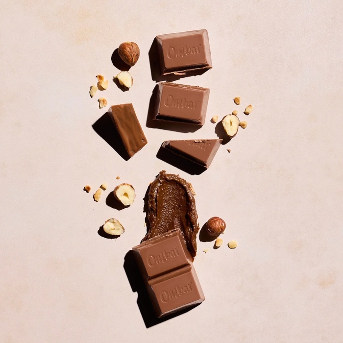 Ombar Hazelnut Brownie Oat M'lk Chocolate Bar 42g