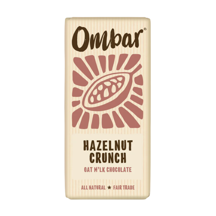 Ombar Hazelnut Crunch Oat M'lk Chocolate 70g