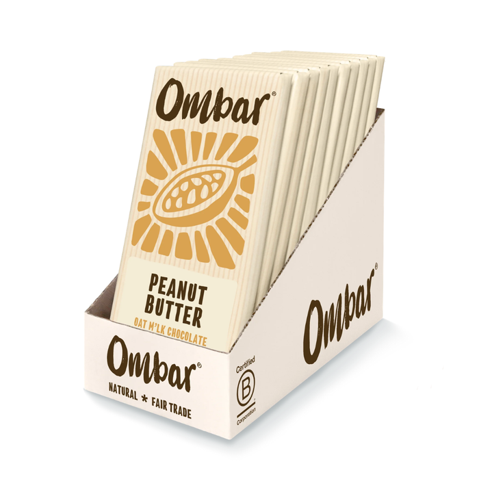 Ombar Peanut Butter Oat M'lk Chocolate 70g