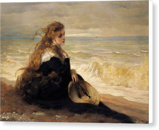 On the Seashore - Canvas Print