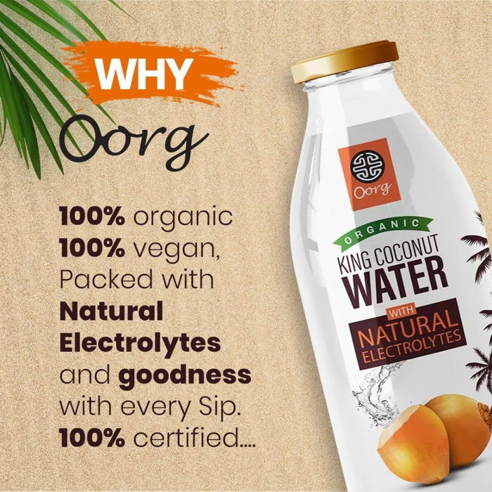 OORG Organic King Coconut Water 350ml
