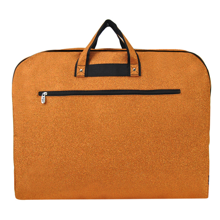 Orange Glitter NGIL Garment Bags