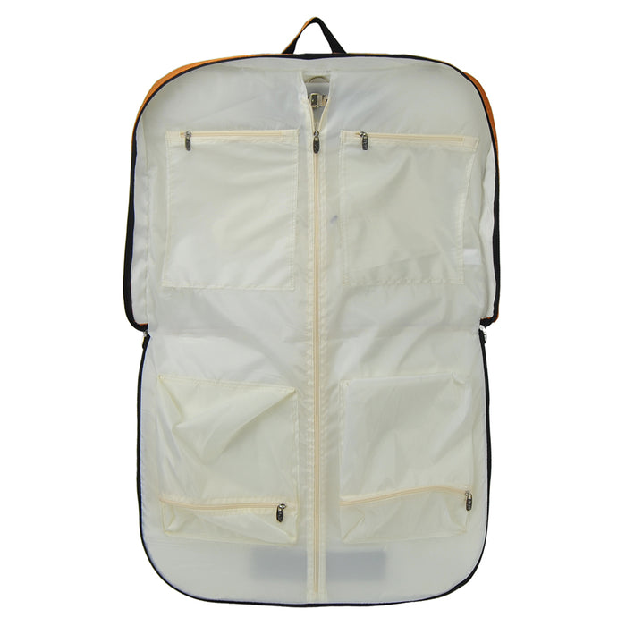 Orange Glitter NGIL Garment Bags