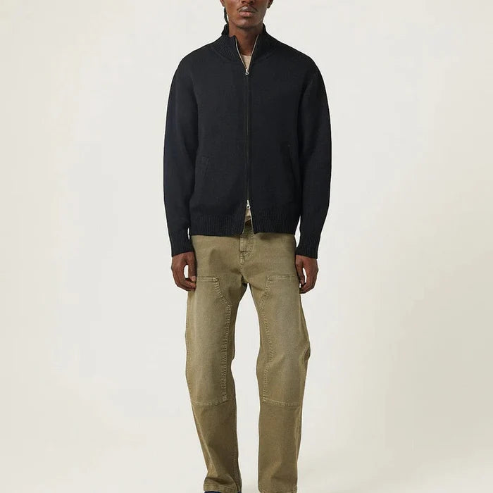 Organic Zip  Cardigan