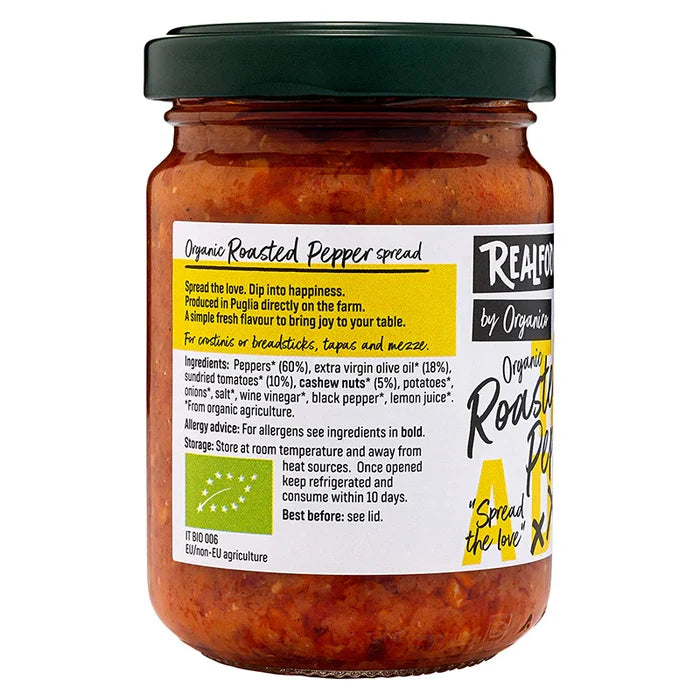 Organico Organic Roasted Pepper Spread 140g
