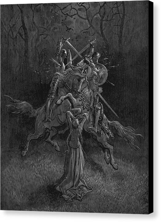 Orlando Furioso V - Canvas Print
