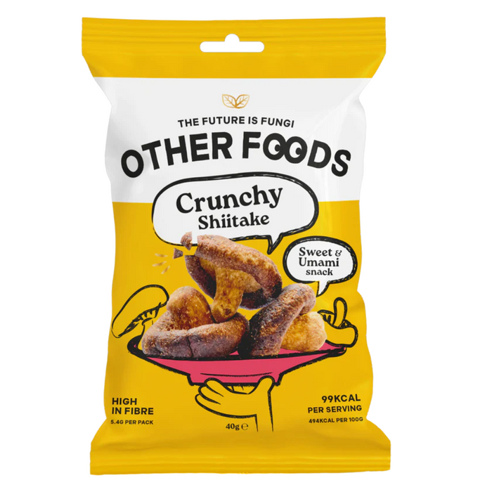 Other Foods Crunchy Shiitake Mushroom Chips 40g