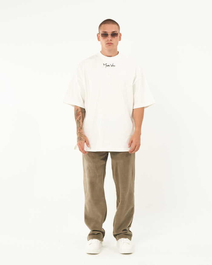 Oversized Baggy Khaki Fleece Sweatpants (4)